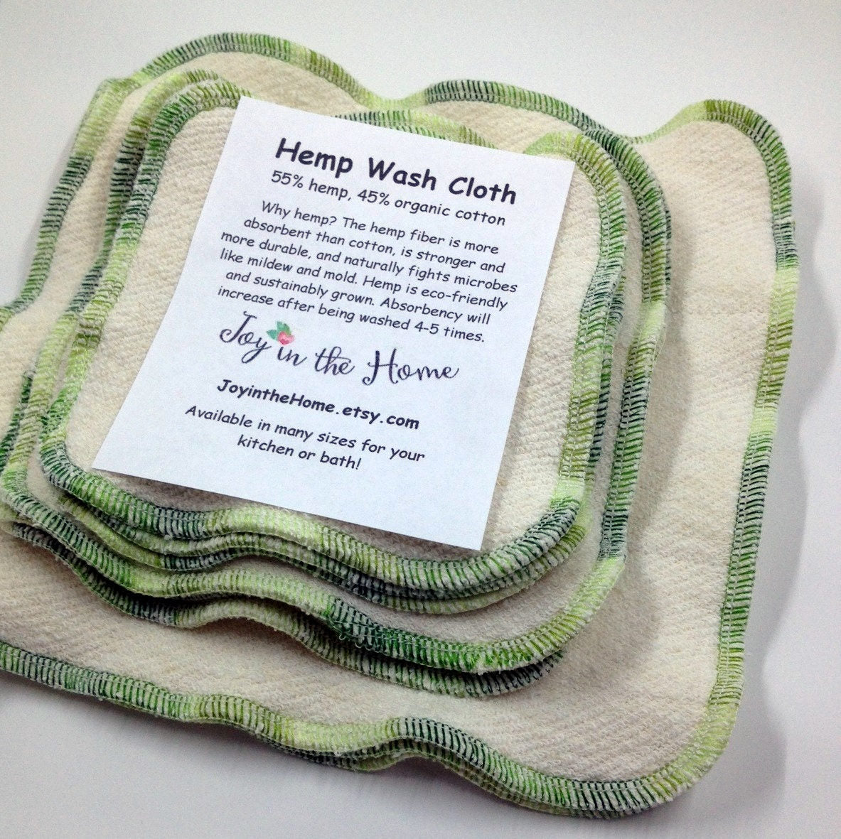 Hemp Dishcloth mega-combo pack